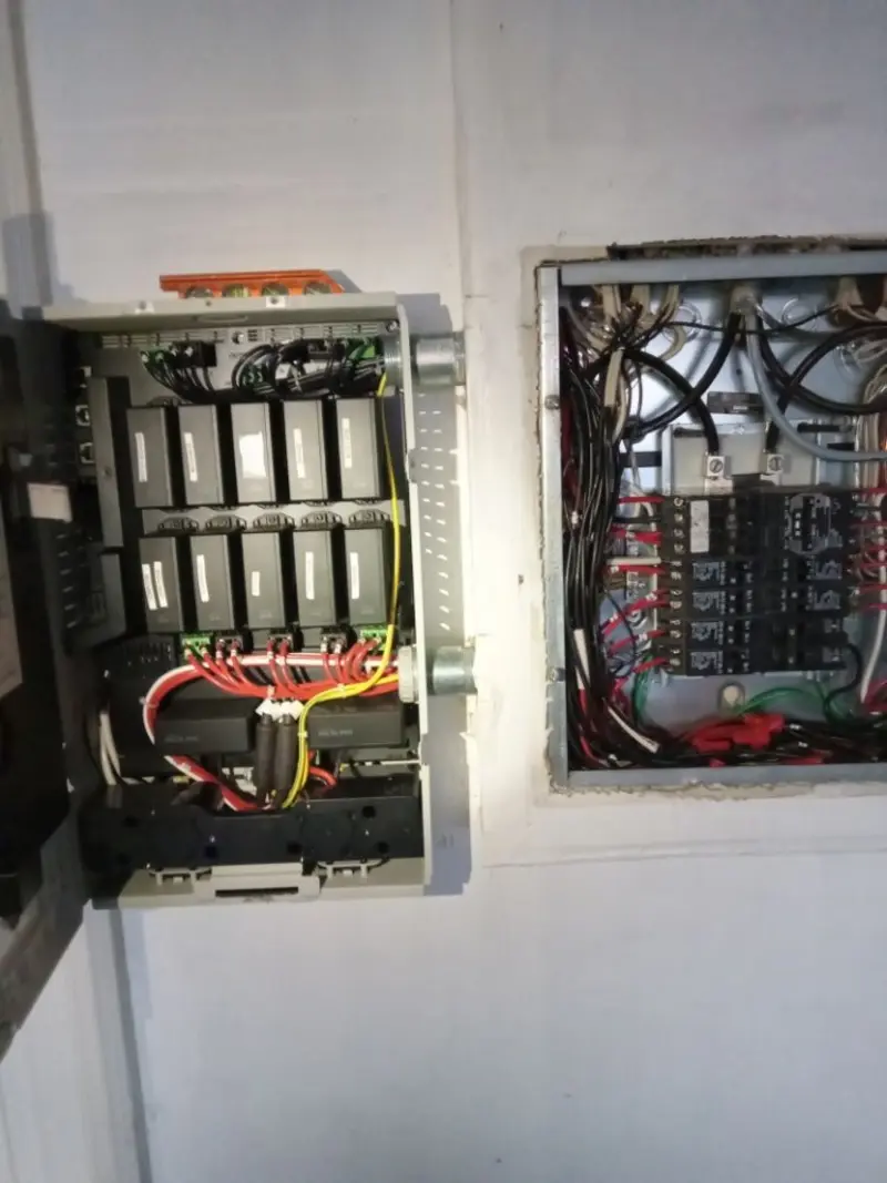 Electrical panel upgrade completed for Carbon Monoxide Detector Installation in Grasonville